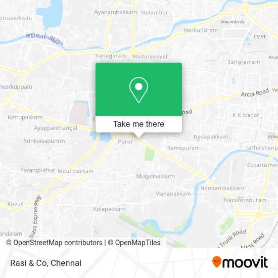 Rasi & Co map
