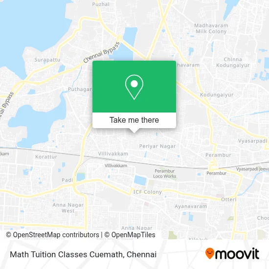 Math Tuition Classes Cuemath map