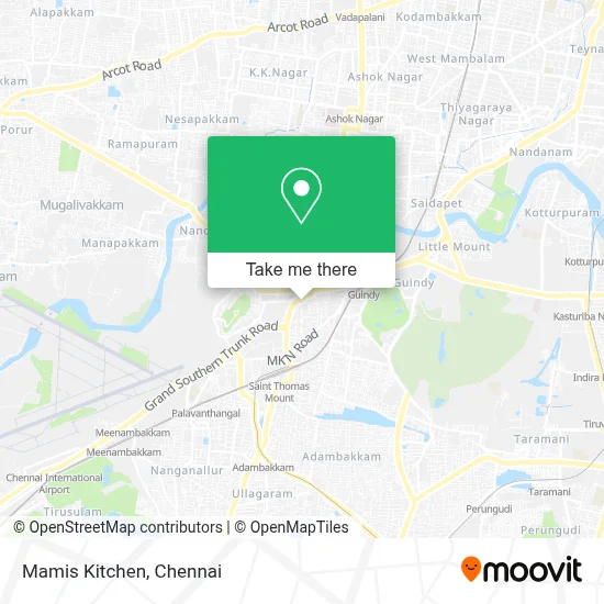 Mamis Kitchen map