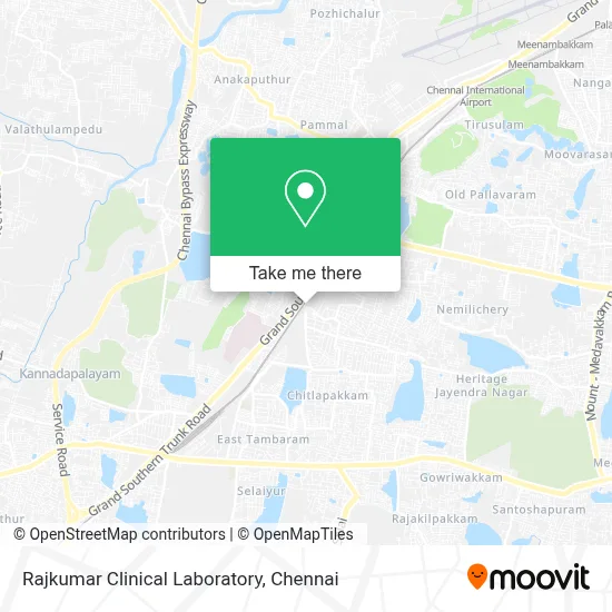 Rajkumar Clinical Laboratory map