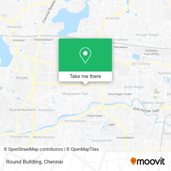 Round Building map