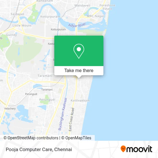 Pooja Computer Care map