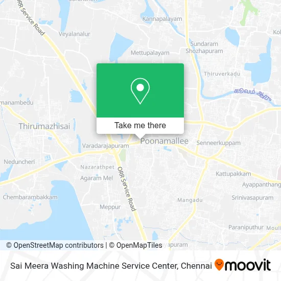 Sai Meera Washing Machine Service Center map