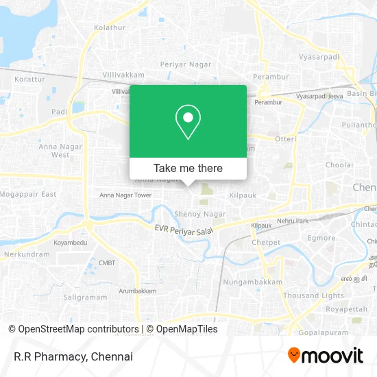 R.R Pharmacy map