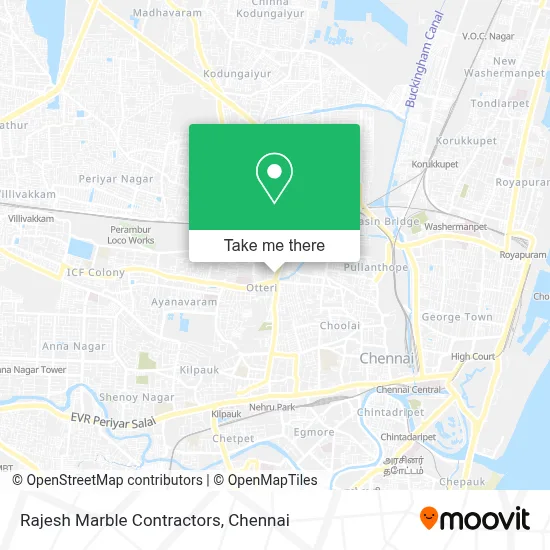 Rajesh Marble Contractors map