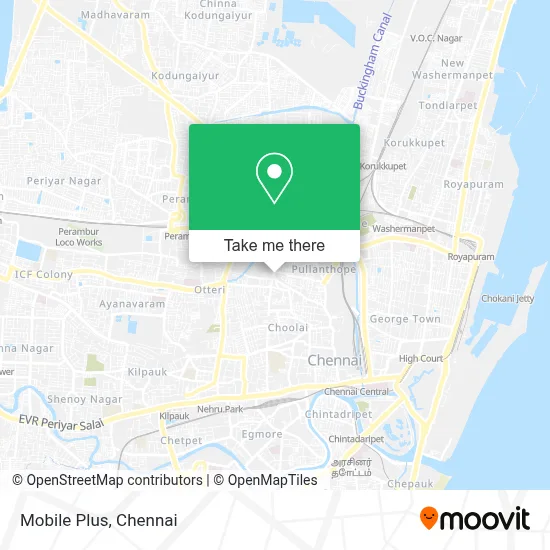Mobile Plus map