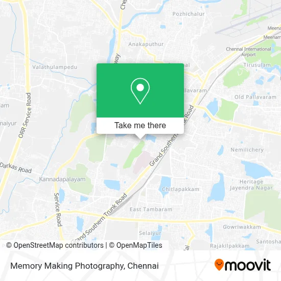 Memory Making Photography map