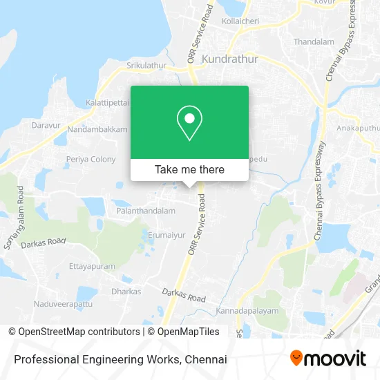 Professional Engineering Works map