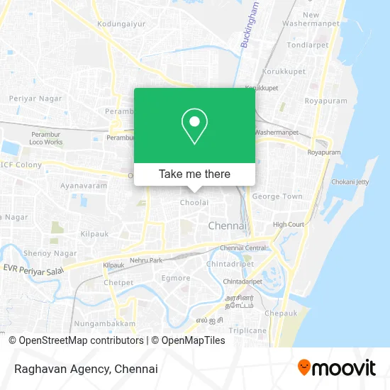 Raghavan Agency map