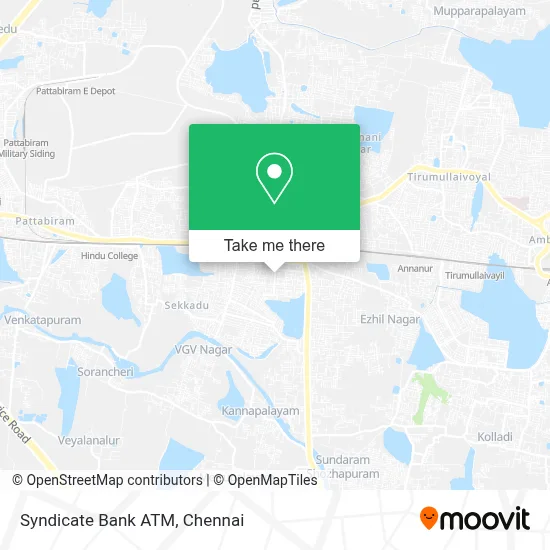 Syndicate Bank Atm map