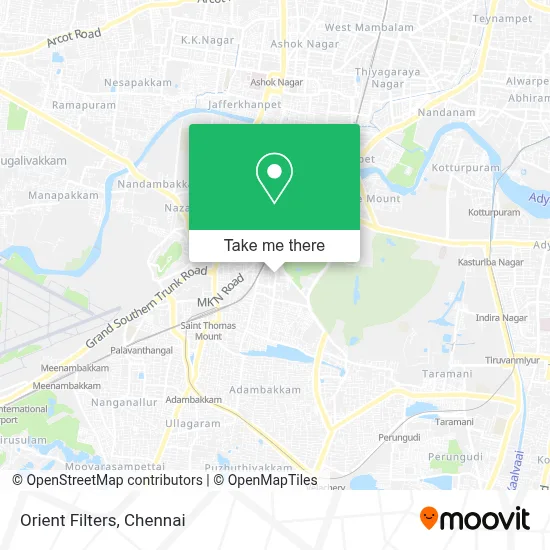 Orient Filters map