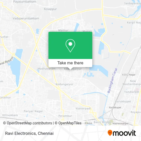Ravi Electronics map