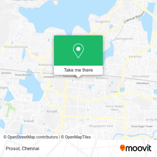 Prosol map