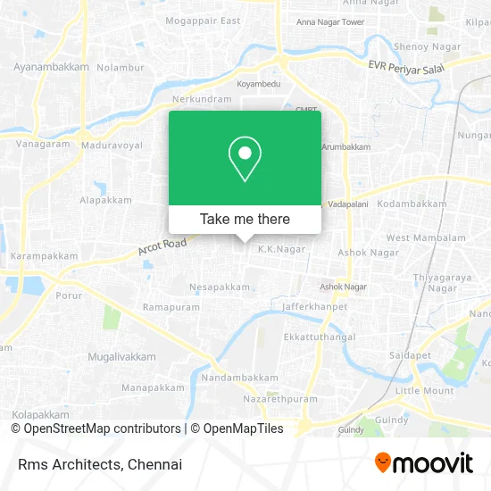 Rms Architects map