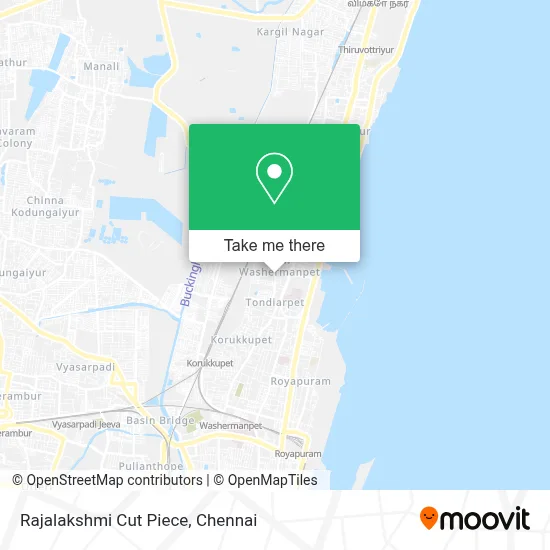 Rajalakshmi Cut Piece map