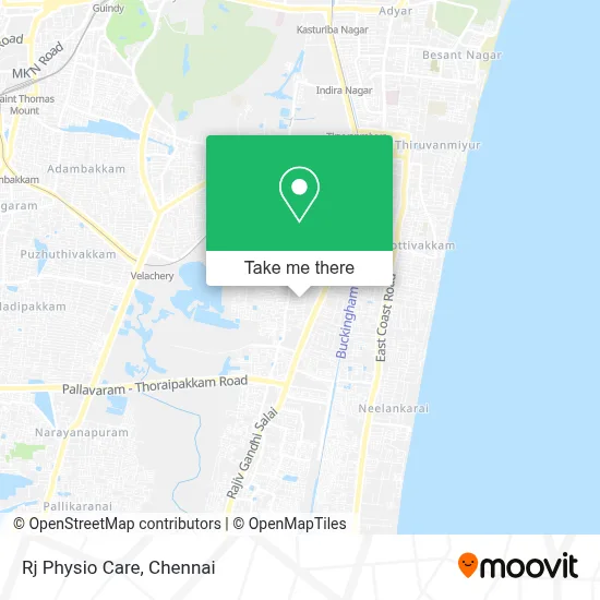 Rj Physio Care map