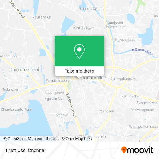 I Net Use map