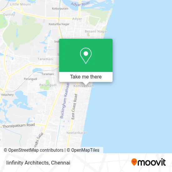 Iinfinity Architects map