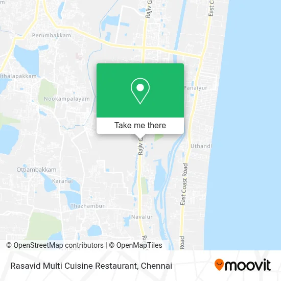 Rasavid Multi Cuisine Restaurant map