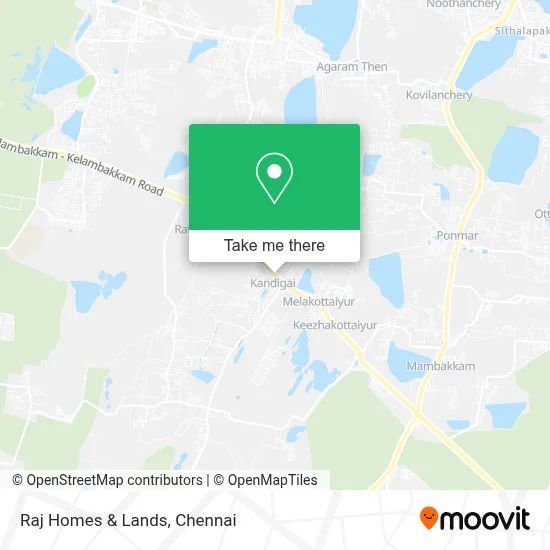 Raj Homes & Lands map
