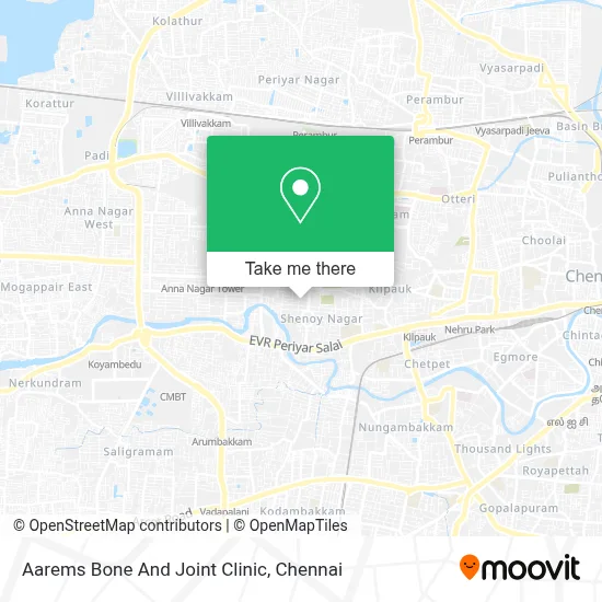 Aarems Bone And Joint Clinic map