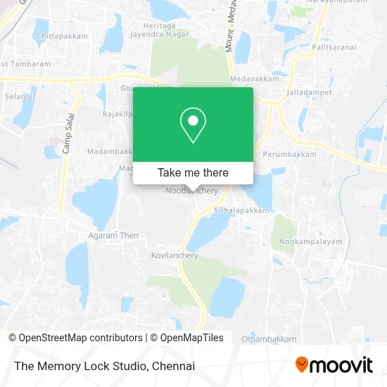 The Memory Lock Studio map