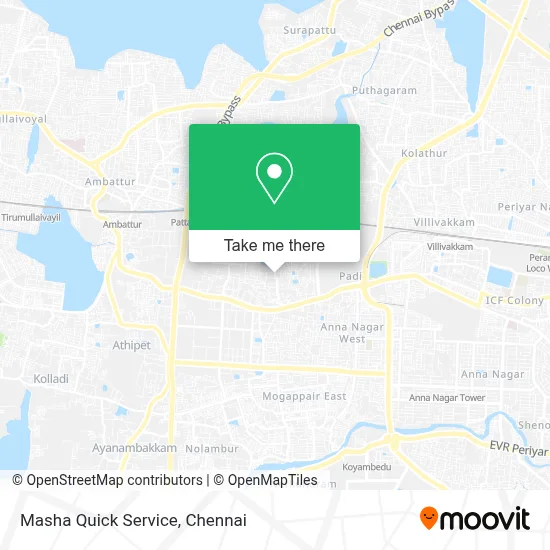 Masha Quick Service map