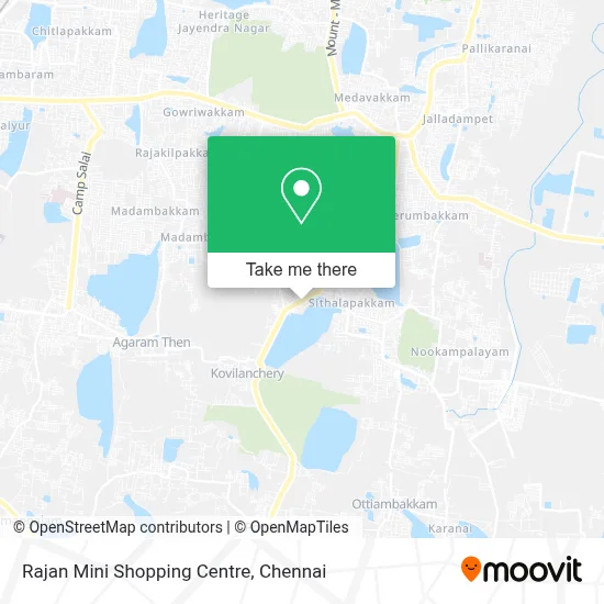 Rajan Mini Shopping Centre map