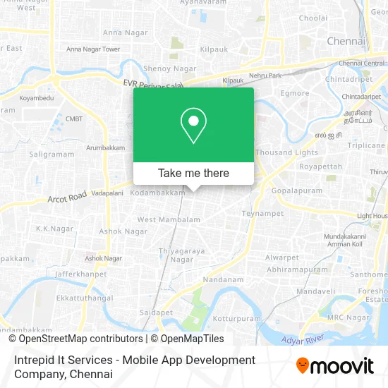 Intrepid It Services - Mobile App Development Company map