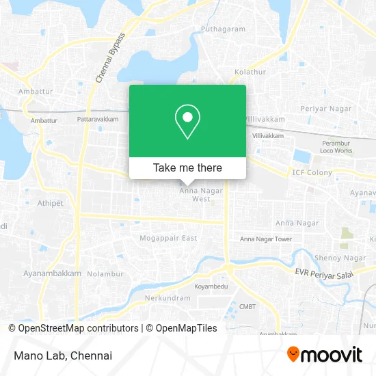 Mano Lab map