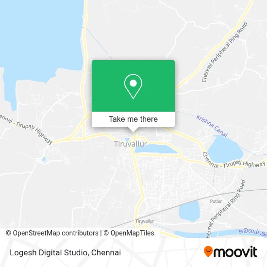 Logesh Digital Studio map