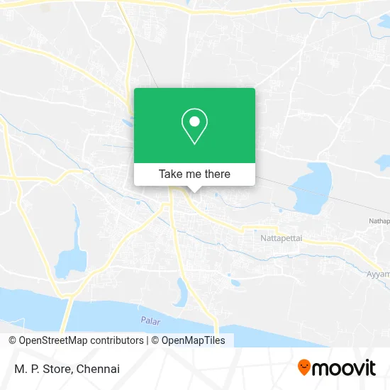 M. P. Store map