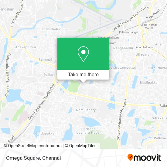 Omega Square map