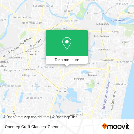 Onestep Craft Classes map