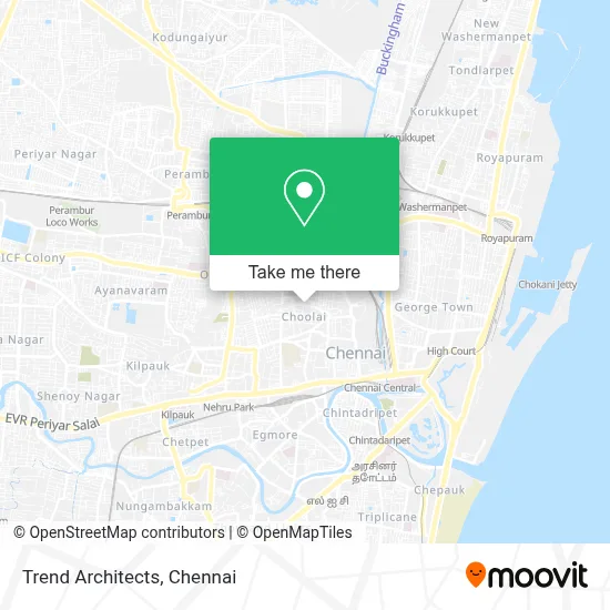 Trend Architects map