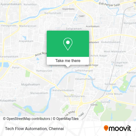 Tech Flow Automation map