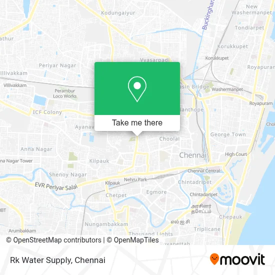 Rk Water Supply map
