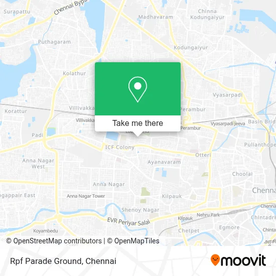 Rpf Parade Ground map