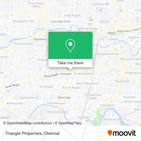 Triangle Properties map