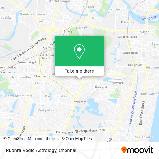 Rudhra Vedic Astrology map