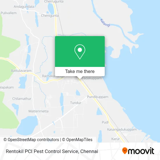 Rentokil Pci Pest Control Service map