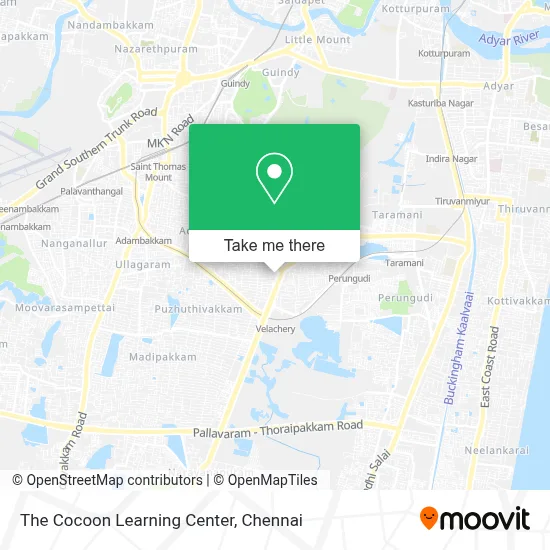 The Cocoon Learning Center map