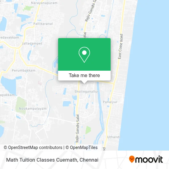 Math Tuition Classes Cuemath map