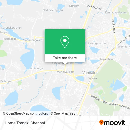 Home Trendz map