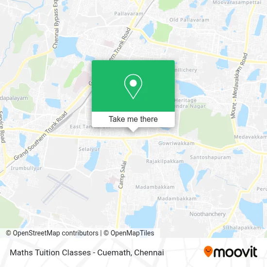 Maths Tuition Classes - Cuemath map