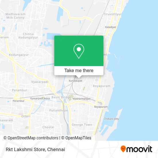 Rkt Lakshmi Store map