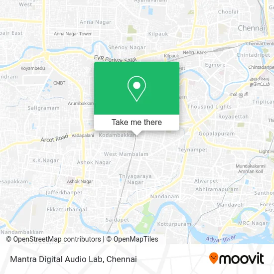 Mantra Digital Audio Lab map