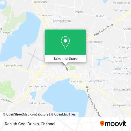 Ranjith Cool Drinks map