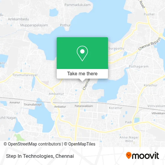 Step In Technologies map