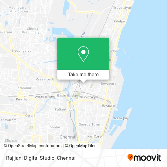 Rajijani Digital Studio map